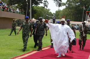 Jammeh is expected to win a fifth-term 