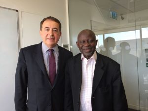 Louis Ayala and Ousainou Darboe