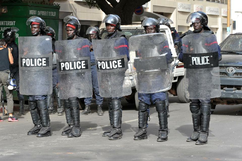 Riot police