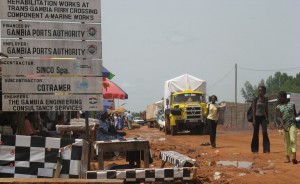 Gambia- Senegal border 