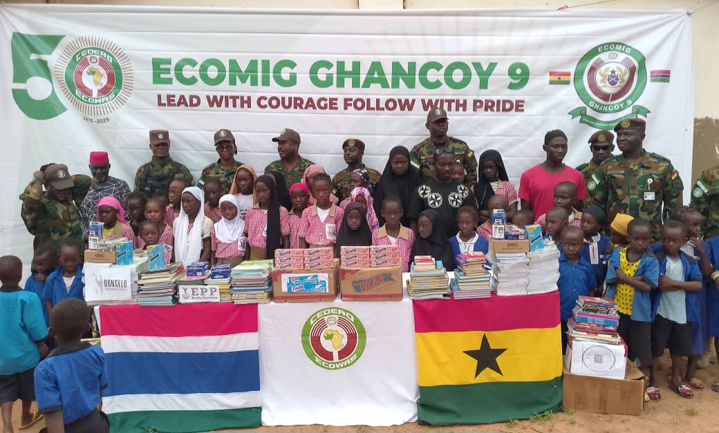 Ghanaian ECOMIG Forces Donate To Sitanunku School – Gambia News ...
